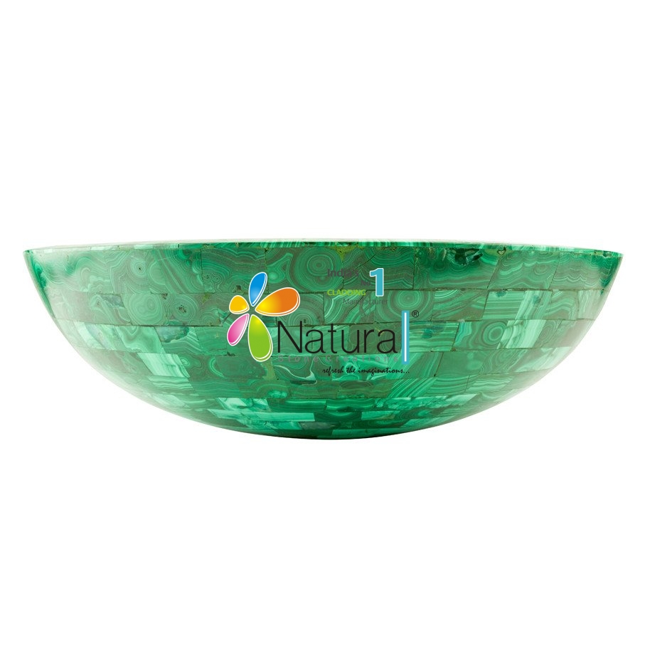Malachite sink   